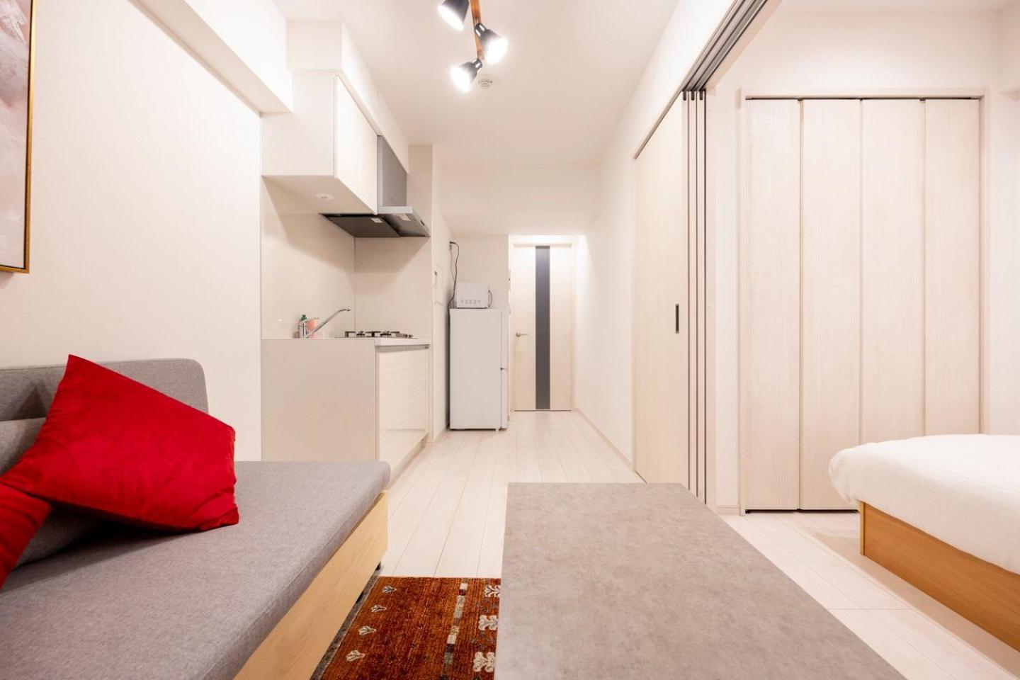 Precedent Hills Kinshicho Apartman Tokió Szoba fotó